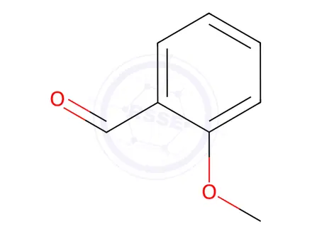 Chemical structure of o-Anisaldehyde