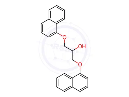 Chemical structure of Propranolol EP Impurity C