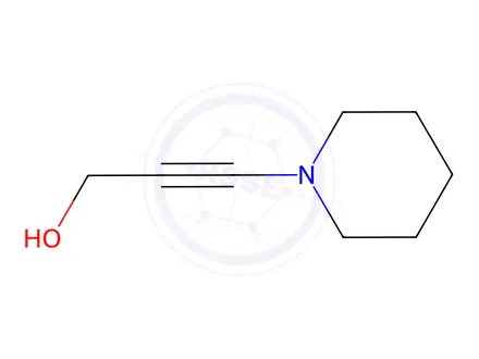 Chemical structure of 2-Propyn-1-ol, 3-(1-piperidinyl)-(9CI)