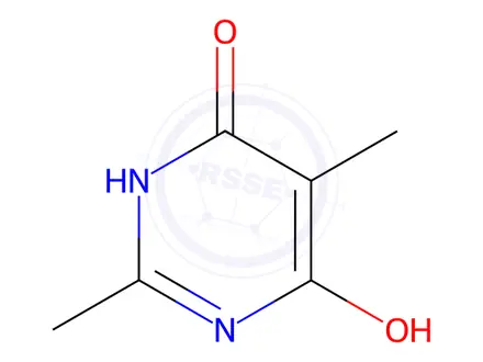 Chemical structure of 2,5-Dimethylpyrimidine-4,6-diol