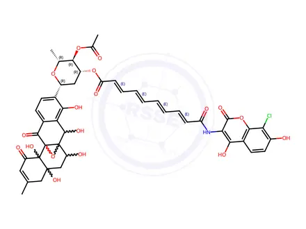 Chemical structure of Simocyclinone D8