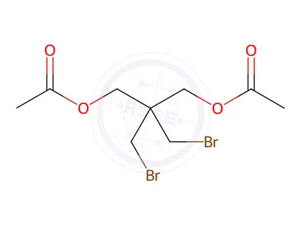 Chemical structure of [2-(acetyloxymethyl)-3-bromo-2-(bromomethyl)propyl] acetate