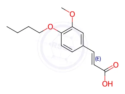 Chemical structure of Cinametic Acid Impurity 50