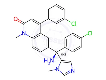 Chemical structure of Tipifarnib