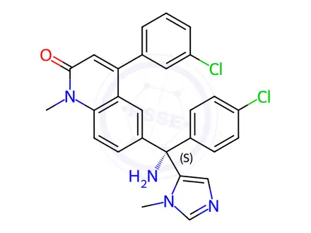 Chemical structure of Tipifarnib Impurity 2