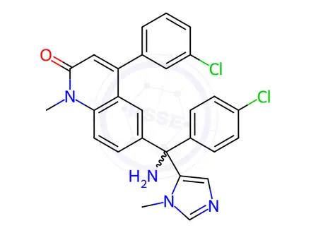 Chemical structure of Tipifarnib Impurity 1