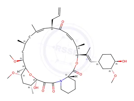 Chemical structure of Tacrolimus Impurity 54