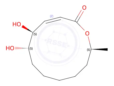 Chemical structure of CAS 96443-55-9 reference standard