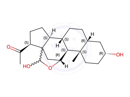 Chemical structure of Aldosterone Impurity 30