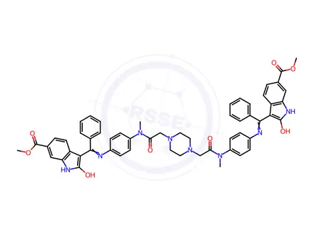Chemical structure of Nintedanib Impurity 248