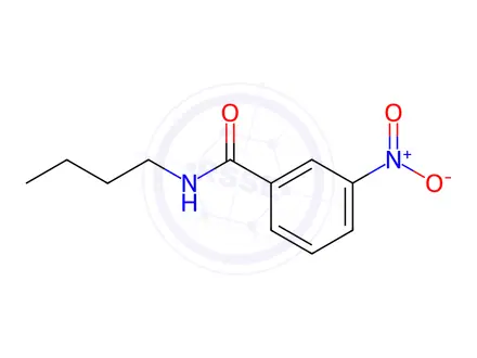 Chemical structure of N-Butyl-3-nitrobenzamide