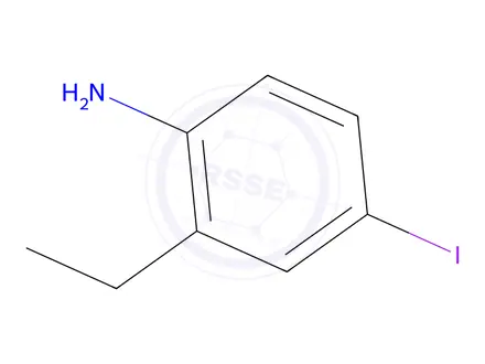 Chemical structure of (2-Ethyl-4-iodophenyl)amine Hydrochloride