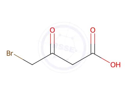 Chemical structure of 4-bromo-3-oxobutanoic acid
