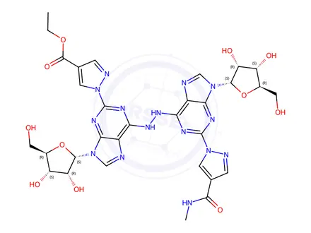 Chemical structure of Regadenoson Impurity 61
