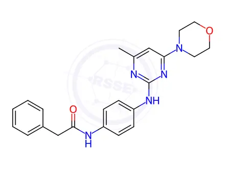 Chemical structure of Momelotinib Impurity 202