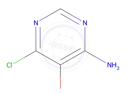 Chemical structure of 4-Amino-6-chloro-5-hydroxypyrimidine