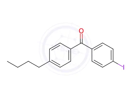 Chemical structure of (4-Butylphenyl)(4-iodophenyl)methanone