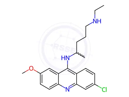 Chemical structure of Mepacrine Impurity 150