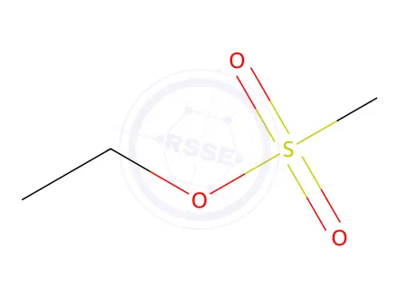 Chemical structure of Ethyl Mesilate