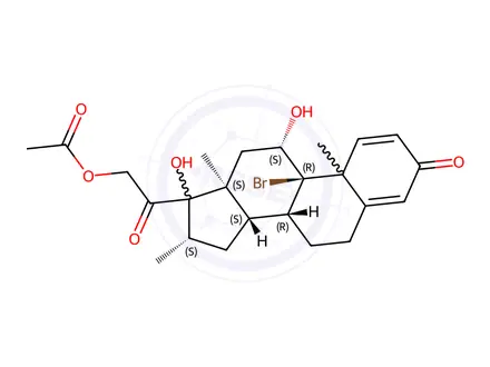 Chemical structure of Betamethasone Impurity 39 (4735-65-3)