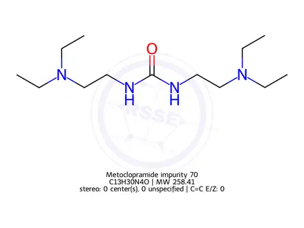 Chemical structure of Metoclopramide Impurity 225