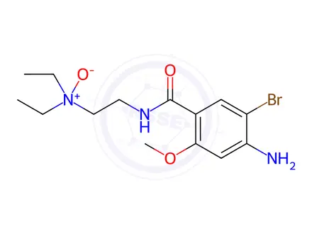 Chemical structure of Bromopride N-oxide