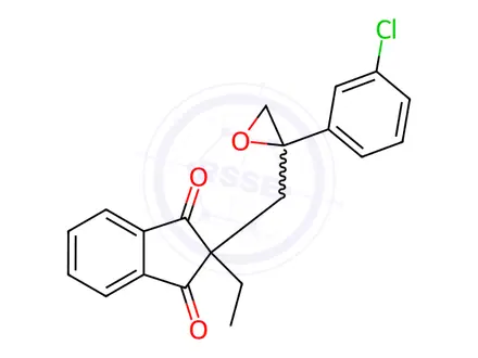 Chemical structure of Indanofan