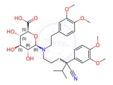 Chemical structure of Verapamil Impurity 24