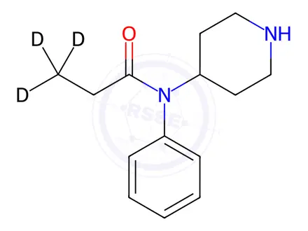 Chemical structure of Fentanyl EP Impurity B HCl