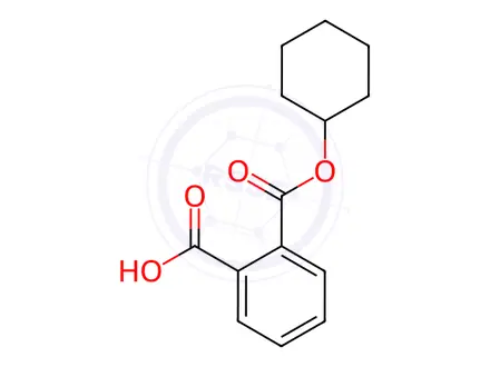 Chemical structure of Monocyclohexyl phthalate