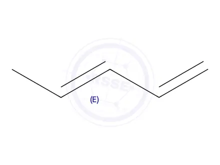 Chemical structure of (3E)-penta-1,3-diene