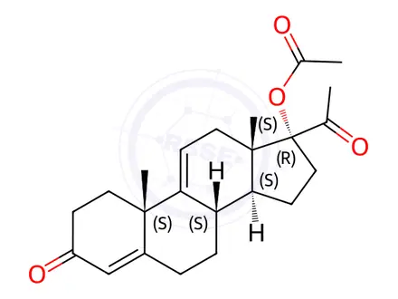 Chemical structure of Clascoterone Impurity 105