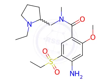 Chemical structure of Amisulpride EP Impurity H