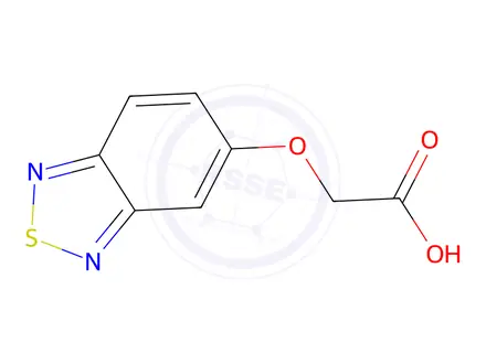 Chemical structure of (2,1,3-BENZOTHIADIAZOL-5-YLOXY)ACETIC ACID