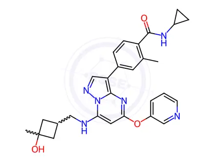 Chemical structure of CFI-402257