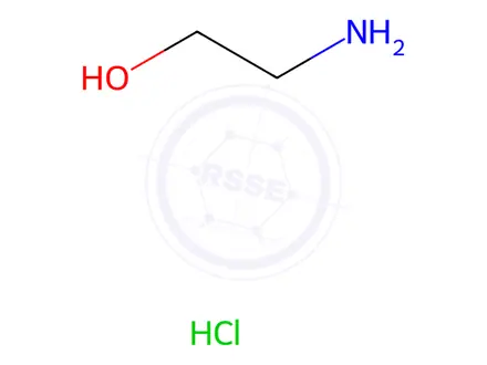 Chemical structure of 2-Aminoethanol
