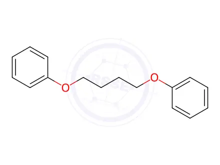Chemical structure of 1,4-Diphenoxybutane