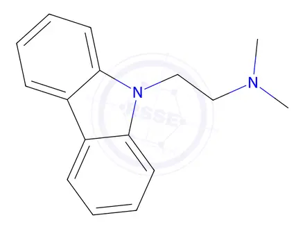 Chemical structure of 2-(9H-Carbazol-9-yl)-N,N-dimethylethan-1-amine