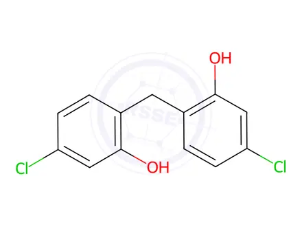Chemical structure of 2,2'-Methylene Bis(5-chlorophenol)