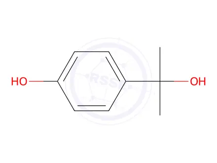 Chemical structure of 4-(2-hydroxypropan-2-yl)phenol