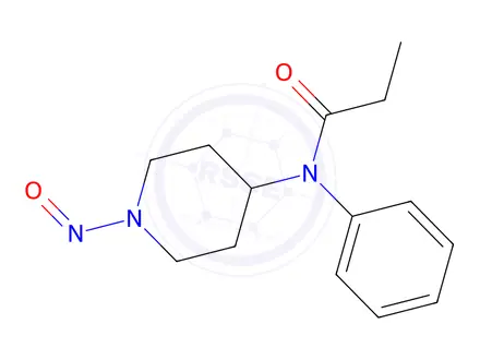 Chemical structure of N-Nitroso Fentanyl EP Impurity B