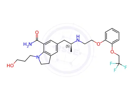 Chemical structure of Silodosin S-isomer