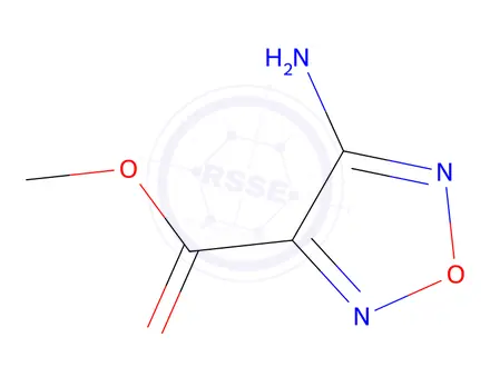Chemical structure of methyl 4-amino-1,2,5-oxadiazole-3-carboxylate