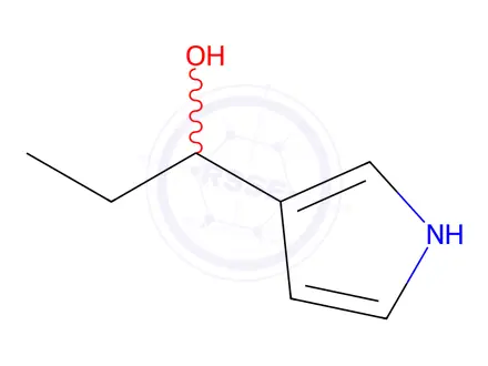 Chemical structure of 1-(1H-Pyrrol-3-yl)propan-1-ol