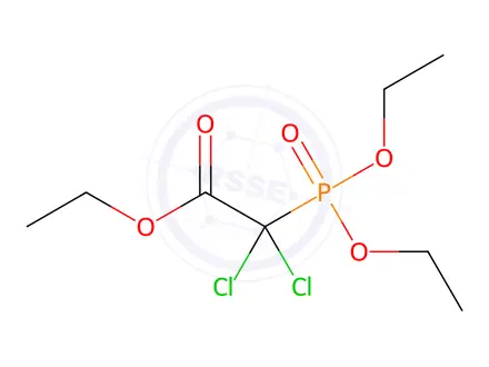 Chemical structure of Ethyl 2,2-dichloro-2-(diethoxyphosphoryl)acetate