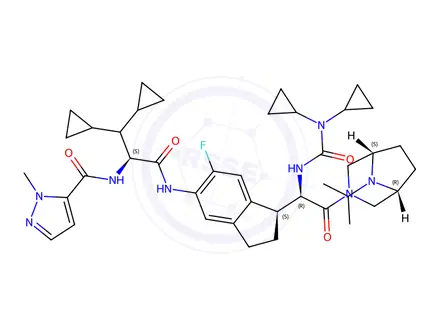 Chemical structure of BMS 754807 Impurity 16
