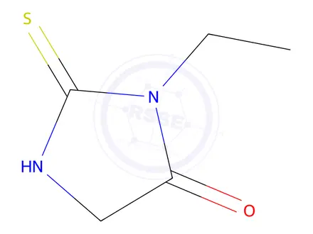 Chemical structure of 3-Ethyl-2-thioxoimidazolidin-4-one