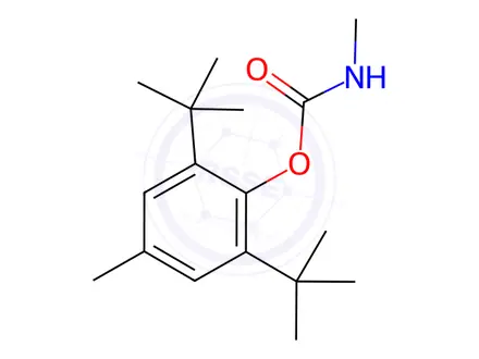 Chemical structure of Terbucarb