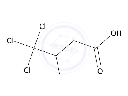 Chemical structure of 4,4,4-Trichloro-3-hydroxybutanoic acid
