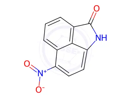 Chemical structure of 6-NITRO-1H-BENZO[CD]INDOL-2-ONE